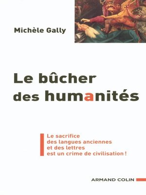 cover image of Le bûcher des humanités